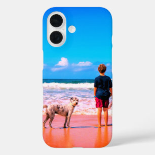 Gepersonaliseerde Aangepaste Uw Huisdier Foto iPho iPhone 16 Hoesje