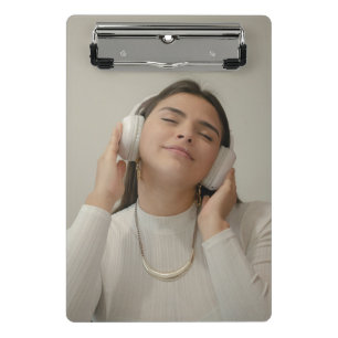 Gepersonaliseerde aangepaste volledige foto mini klembord