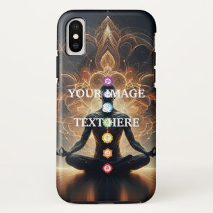 Gepersonaliseerde aangepaste yoga chakra's voor uw Case-Mate iPhone case