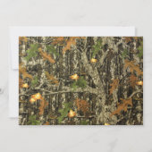 Gepersonaliseerde aankondiging van camouflage afst (Achterkant)