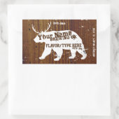 Gepersonaliseerde Aanpasbare Thuisbrouwerij Labels (Tas)