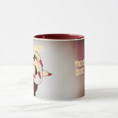 Gepersonaliseerde aanraking van Trippy Vision Mok (Midden)