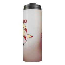 Gepersonaliseerde aanraking van Trippy Vision Thermosbeker