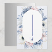 Gepersonaliseerde aanrakingen bruiloft envelop kaart (Voorkant / Achterkant)