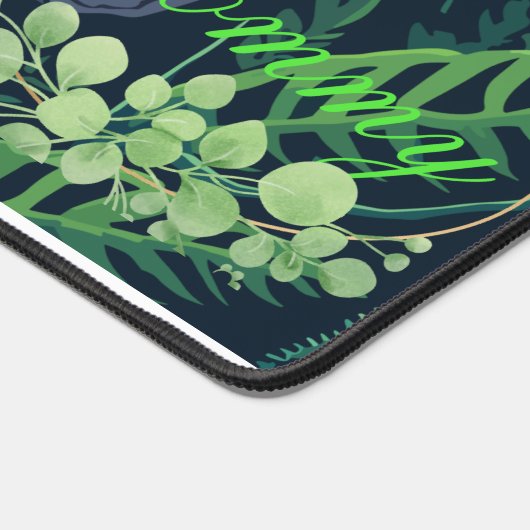 Gepersonaliseerde aap Desk Mat (Hoek)