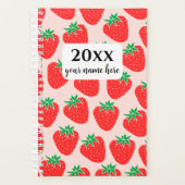 Gepersonaliseerde aardbeienplanner planner (Voorkant)