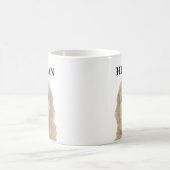 Gepersonaliseerde Abrit Golden Doodle Koffiemok (Center)