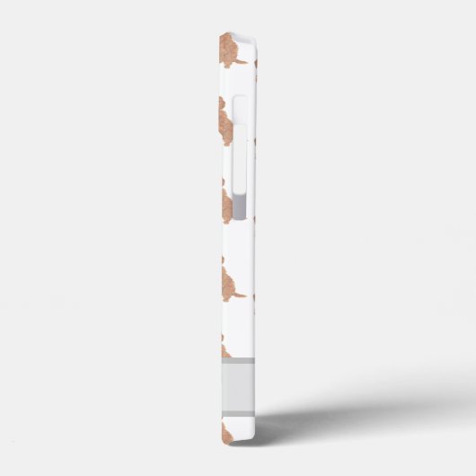 Gepersonaliseerde Abrit Red Golden Doodle Case-Mate iPhone Case (Achterkant / Links)