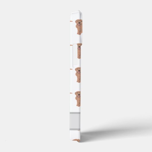 Gepersonaliseerde Abrit Red Golden Doodle Case-Mate iPhone Case (Achterkant / Rechts)