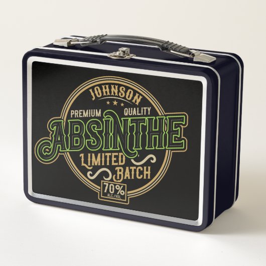 Gepersonaliseerde Absinthe Herbal Spirit Liquor La (Voorkant)
