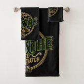 Gepersonaliseerde Absinthe Herbal Spirit Liquor La Bad Handdoek (Insitu)
