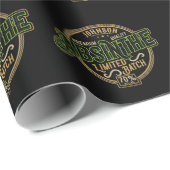 Gepersonaliseerde Absinthe Herbal Spirit Liquor La Cadeaupapier (Rol Hoek)