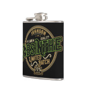 Gepersonaliseerde Absinthe Herbal Spirit Liquor La Heupfles (Links)