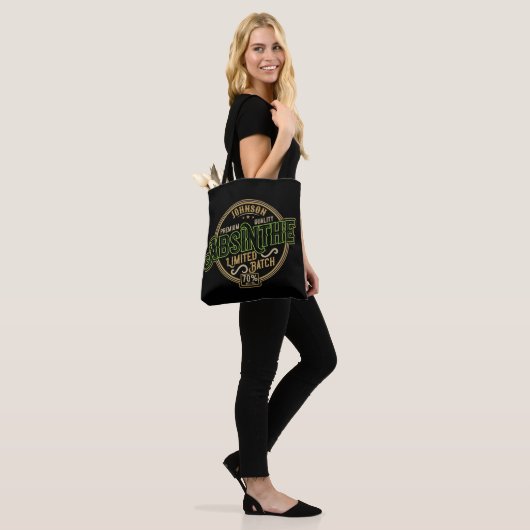 Gepersonaliseerde Absinthe Herbal Spirit Liquor La Tote Bag (Op model)