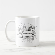 Gepersonaliseerde Accountant Naam Minimalistische