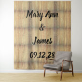 Gepersonaliseerde achtergrond van het Hout van de  Wandkleed (In situ)