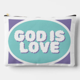 Gepersonaliseerde achterkant + "God is liefde" Fro Etui