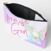 Gepersonaliseerde achterkant + "Praise God" Front  Etui (Open)
