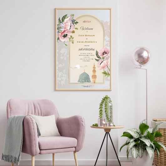 Gepersonaliseerde Acryl Huwelijk Welkomstbord – Ma Acryl Bord