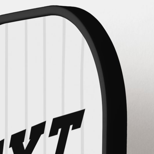 Gepersonaliseerde ADD NAAM Softball Speler Varsity Pickleball Paddle (Links Detail)