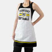 Gepersonaliseerde ADD NAAM Softball Speler Varsity Schort (Insitu)