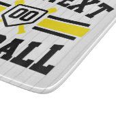 Gepersonaliseerde ADD NAAM Softball Speler Varsity Snijplank (Hoek)