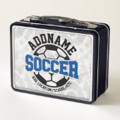 Gepersonaliseerde ADD NAAM Voetbalspeler Team Stro (Achterkant)