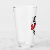 Gepersonaliseerde ADD NAAM Voetbalspeler Team Stro Glas (Rechts)