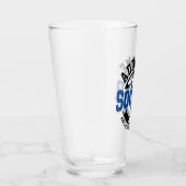 Gepersonaliseerde ADD NAAM Voetbalspeler Team Stro Glas (Rechts)