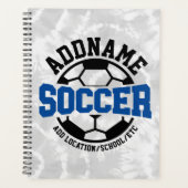 Gepersonaliseerde ADD NAAM Voetbalspeler Team Stro Planner (Voorkant)