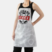 Gepersonaliseerde ADD NAAM Voetbalspeler Team Stro Schort (Insitu)