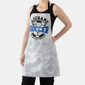 Gepersonaliseerde ADD NAAM Voetbalspeler Team Stro Schort (Insitu)