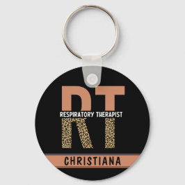 Gepersonaliseerde ademhalingstherapie RT Gift Sleutelhanger