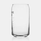 Gepersonaliseerde administratieve assistent grappi blikvorm glas (Links)