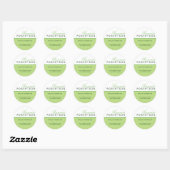 Gepersonaliseerde adres Stickers (Vel)