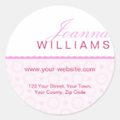 Gepersonaliseerde adres Stickers (Voorkant)