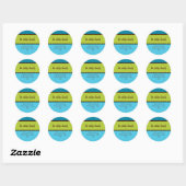 GEPERSONALISEERDE ADRES STICKERS :: circus 1 (Vel)