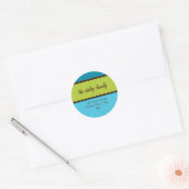 GEPERSONALISEERDE ADRES STICKERS :: circus 1 (Envelop)