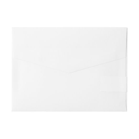 Gepersonaliseerde Adresetiketten van de Omslag van Adreslabel Wikkel (Achterkant)