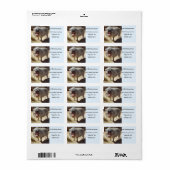 Gepersonaliseerde Adresetiketten voor Happy Smilin Etiket (Full Sheet)