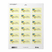 Gepersonaliseerde adreslabels voor koppels etiket (Full Sheet)