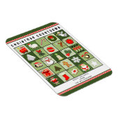 gepersonaliseerde advent-kalender magneet (Rechterzijde)