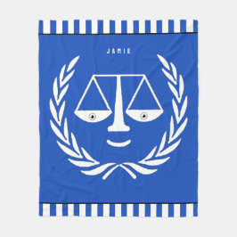 Gepersonaliseerde advocaat fleece deken