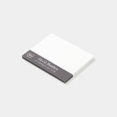 Gepersonaliseerde advocaat post-it® notes (Schuin)
