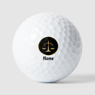 Gepersonaliseerde advocaat rechter Golf Balls Golfballen