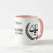 Gepersonaliseerde advocatencadeau mok (Voorkant rechts)