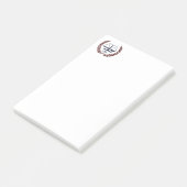 Gepersonaliseerde advocatencadeaus post-it® notes (Schuin)