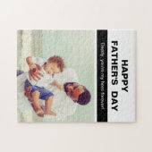 Gepersonaliseerde Afbeelding cadeaus voor papa vad Legpuzzel (Horizontaal)