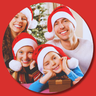 Gepersonaliseerde Afbeelding Sticker, Aangepaste F Ronde Sticker