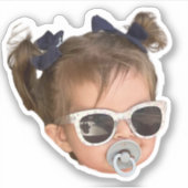 Gepersonaliseerde Afbeelding Sticker Custom Photo (Voorkant)